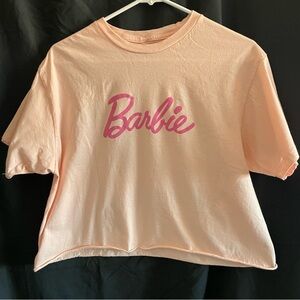 Barbie Pink Peach Logo Tee